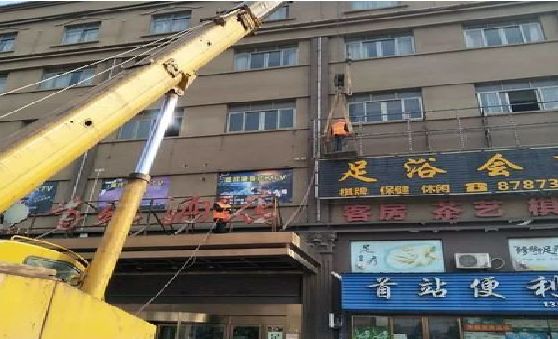 普洱安装较高的门店招牌有什么好的方法？